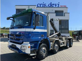 Kamion vetëngarkues Mercedes-Benz 3244 8x4 Mobas VDL Hakengerät | Retarder Euro 5: foto 1