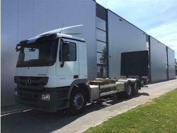 Transportjer kontejnerësh/ Kamion me karroceri të çmontueshme Mercedes-Benz ACTROS 2532 6X2 BDF EURO 5: foto 1