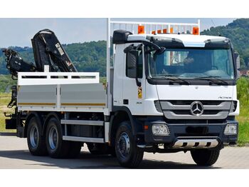 Kamion me vinç, Kamion me karroceri të hapur Mercedes-Benz ACTROS 2636 * HIAB 166BS-3HIDUO+FUNK / 6x4: foto 3