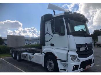 Transportjer kontejnerësh/ Kamion me karroceri të çmontueshme Mercedes-Benz ACTROS 2653L DNA 28 tn - Hydr. tasonostolaite + PL: foto 2