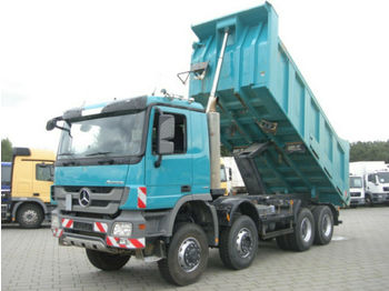 Kamion vetëshkarkues Mercedes-Benz Actros 4141 8x6 4 Achs Muldenkipper Meiller 17m³: foto 1