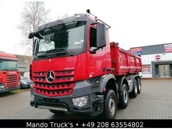 Kamion vetëshkarkues Mercedes-Benz Arocs 4145 8x4 Dreiseitenkipper, Meiller, Euro6: foto 1