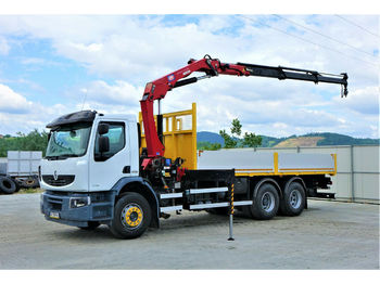 Kamion me karroceri të hapur Renault  Premium 370 DXI Pritsche 6,50m+Kran/FUNK: foto 1