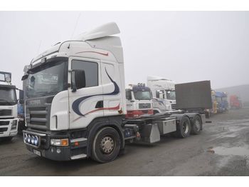 Transportjer kontejnerësh/ Kamion me karroceri të çmontueshme SCANIA R500 LB MNB: foto 1