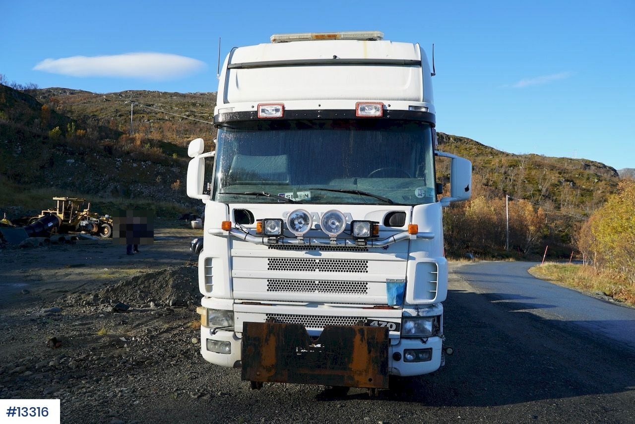 Kamion kabinë-shasi Scania R124: foto 8