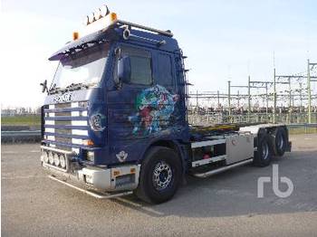 Transportjer kontejnerësh/ Kamion me karroceri të çmontueshme Scania R143HL-450 6X2: foto 1