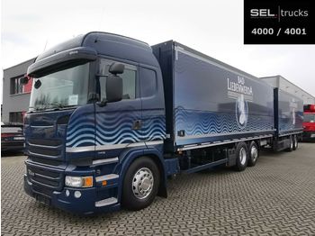 Kamion pijesh Scania R 410 / Retarder / Lenk-Lift / KOMPLETT+Trailer: foto 1