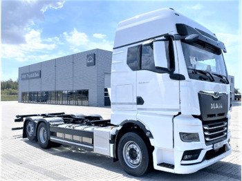 Transportjer kontejnerësh/ Kamion me karroceri të çmontueshme TGX 26.510 6×2-4 Växelflak Fabriksbyggd: foto 1