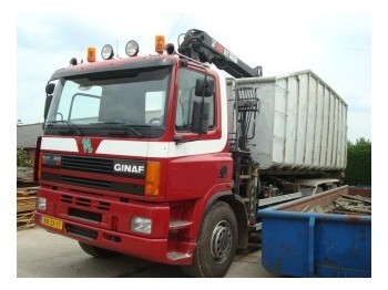 DAF GINAF M 3233 S   6X4 +  KRAAN - Transportjer kontejnerësh/ Kamion me karroceri të çmontueshme