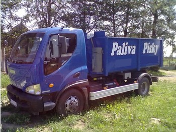 Daewoo AVIA D100-160, uhlířský kontejner s dopravníkem - Transportjer kontejnerësh/ Kamion me karroceri të çmontueshme