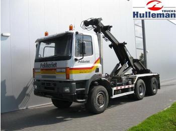 Ginaf 3335 6X6 MANUEL HUBREDUCTION HYDRAULIK - Transportjer kontejnerësh/ Kamion me karroceri të çmontueshme