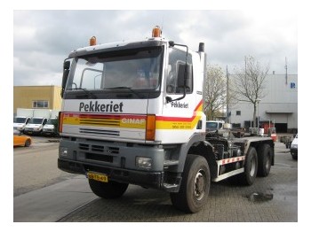 Ginaf M3335 6x6 Kettingsysteem - Transportjer kontejnerësh/ Kamion me karroceri të çmontueshme