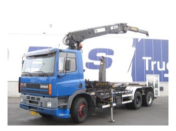 Ginaf M 3132-S mit Jonsered 2190 - Transportjer kontejnerësh/ Kamion me karroceri të çmontueshme