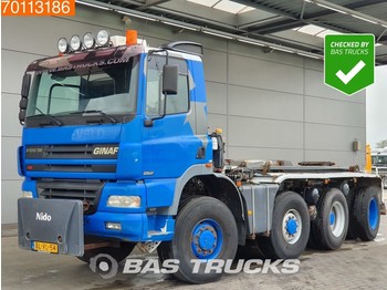 Ginaf X 4345 TSV 8X6 Export-only! Manual Liftachse Lenkachse Euro 3 - Transportjer kontejnerësh/ Kamion me karroceri të çmontueshme