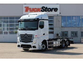 Transportjer kontejnerësh/ Kamion me karroceri të çmontueshme Mercedes-Benz Actros 2545 BDF Distronic PPC Spur-Ass Totwinkel