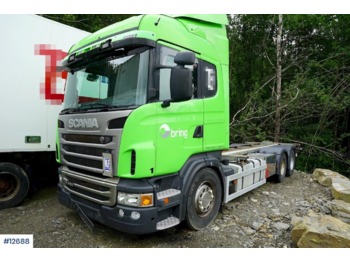 Transportjer kontejnerësh/ kamion me karroceri të çmontueshme Scania R480