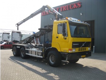 Terberg FL 1350-WDG HMF 1250 KRAAN - Transportjer kontejnerësh/ Kamion me karroceri të çmontueshme