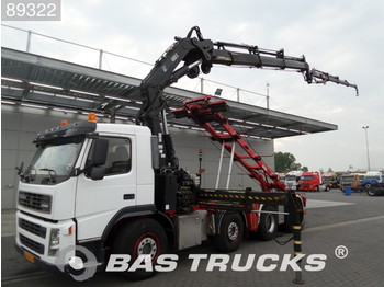 Terberg FM1850-WDGL Big-Axle Euro 3 HIAB 400-E JIB 90x-3 - Transportjer kontejnerësh/ Kamion me karroceri të çmontueshme