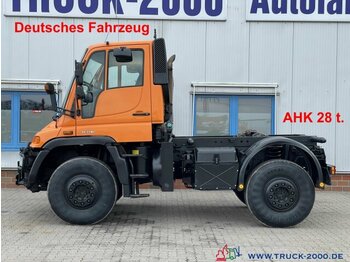 Kamioni Unimog U400 4x4 Zapfwelle Hydraulik V. + H. AHK 28 t.: foto 1
