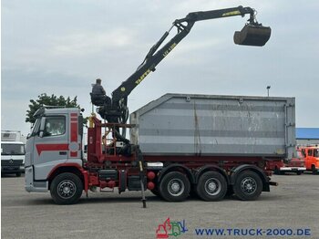 Kamion me vinç, Kamion vetëshkarkues Volvo FH 470 8x4 Schwerlast Abroller Front/Heck Kran: foto 3