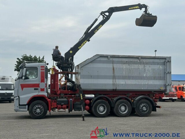 Kamion me vinç, Kamion vetëshkarkues Volvo FH 470 8x4 Schwerlast Abroller Front/Heck Kran: foto 3