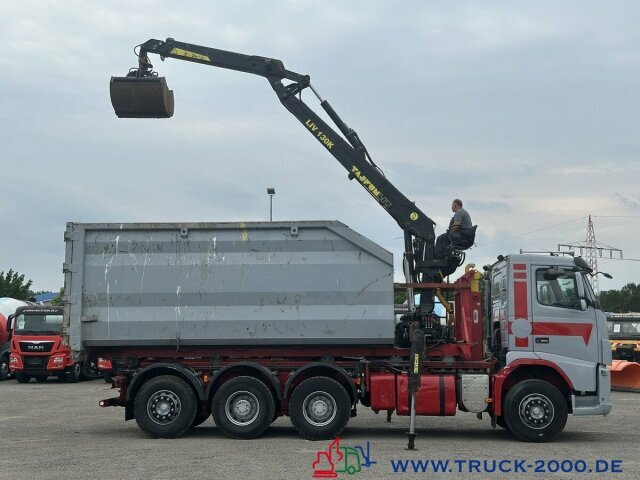 Kamion me vinç, Kamion vetëshkarkues Volvo FH 470 8x4 Schwerlast Abroller Front/Heck Kran: foto 5