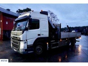 Kamion me karroceri të hapur, Kamion me vinç Volvo FM450: foto 1