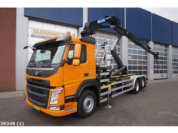 Volvo FM 410 HMF 23 ton/meter laadkraan - Kamion vetëngarkues, Kamion me vinç: foto 1