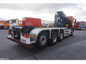 Kamion vetëngarkues Volvo FM 420 8x2 HMF 28 ton/meter laadkraan: foto 4