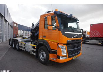Kamion vetëngarkues Volvo FM 420 8x2 HMF 28 ton/meter laadkraan: foto 5