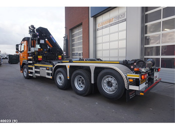 Kamion vetëngarkues Volvo FM 420 8x2 HMF 28 ton/meter laadkraan: foto 3