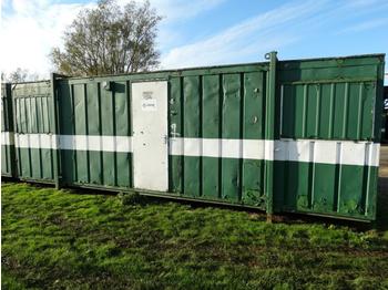 Kontejner ndërtimi 24' Site Office Cabin with Steel Door, Security Shutters and Adjustable Jack Legs (Being Sold From Pictures, Contact Office For Collection Address Details, Postcode LE15 8RN): foto 1