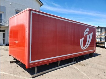 Ackermann Storage Container ALUMINIUM Container - Karroceri - vagonetë e ndërrueshme