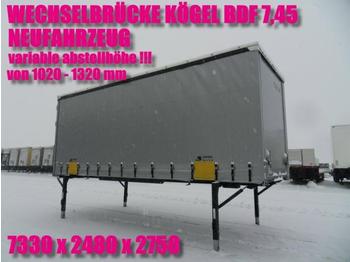 Kögel BDF 7,45 / 2,75 höhe LASI 12642 XL / NEU - Karroceri/ Kontejner e ndërrueshme