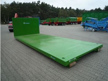 EURO-Jabelmann Container STE 6500/Plattform Abrollcontainer, Ha  - Kontejner roll-off