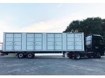 Fliegl SZS 300 + 40 ft container  - Kontenier transporti