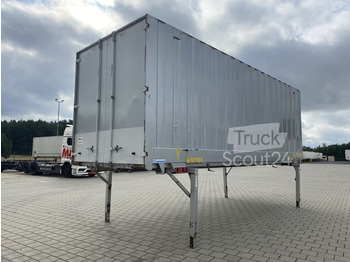  Krone - BDF Wechselkoffer Wechselbrücke mit Portaltüren 7,45 m - Karroceri - vagonetë e ndërrueshme