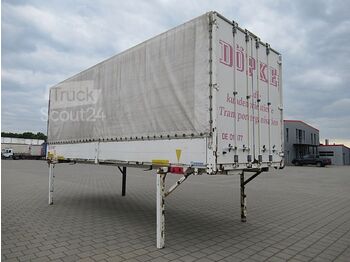 Karroceri e ndërrueshme me perde anësore Krone - BDF Wechselpritsche Plane 7.45 m: foto 1