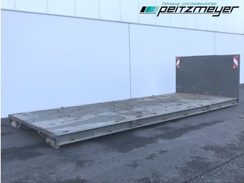 Kontejner roll-off Monza Abroll - Plattform Plato 6,5 m lang, neuwertig: foto 1