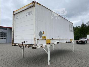 Karroceri - vagonetë e ndërrueshme - Wechselkoffer mit Rolltor 7,45 m kran- und stapelbar: foto 1