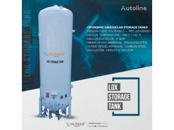 Rezervuari i magazinimit për transportimin e gazit i ri YILTEKS Cryogenic Tanks - LIN,LOX,LAR,LCO2: foto 1
