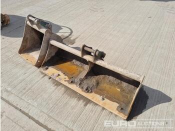  Strickland 48" Ditching, 18" Ditching Bucket 35mm Pin to suit Mini Excavator - Kovë