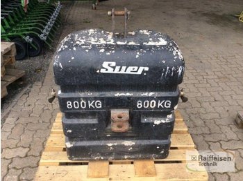 Kundërpeshë për Traktor Suer Stahlbetongewicht 800 kg: foto 1