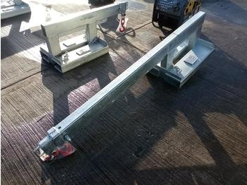 Vinç me krah për Pirun ngritës Unused Crane Attachment to suit Forklift: foto 1