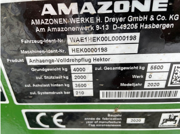 Amazone Hektor 1000 S 7-Schar - Plug: foto 2