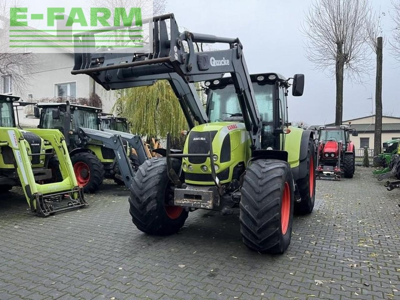 Traktor CLAAS arion 640 cis + quicke q65: foto 2