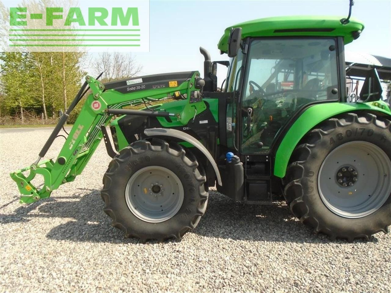 Traktor Deutz-Fahr agrotron 5090 gs m/ stoll læsser kun kørt 350 timer: foto 2