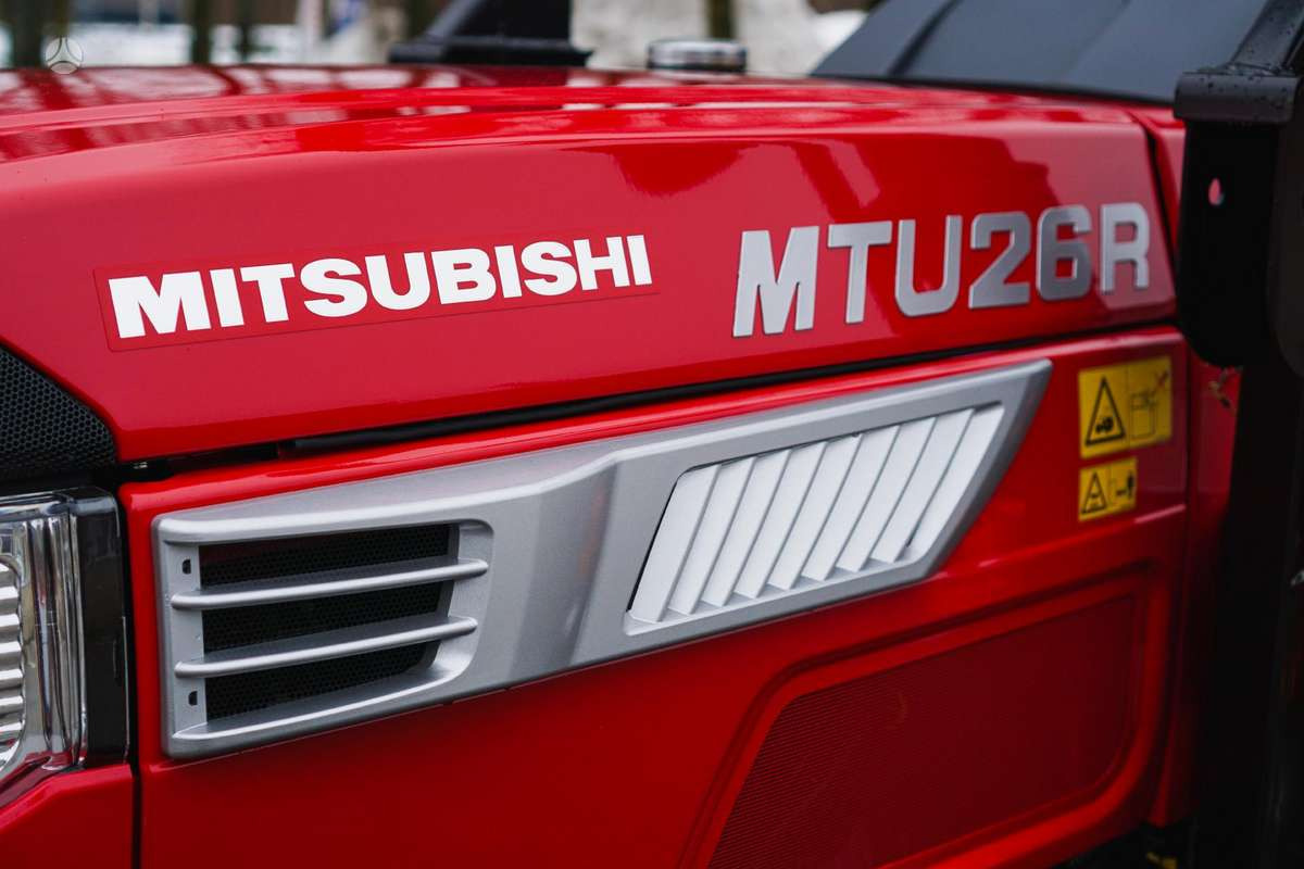 Traktor i ri Mitsubishi MTU-26RF: foto 9