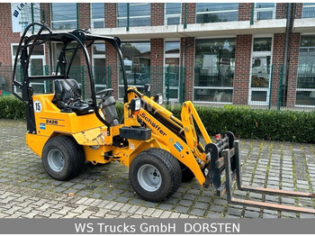Schäffer 2428 SLT Fahrerschutzkabine , Gabel , Schaufel  - Ngarkues i artikuluar