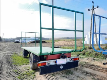Schmitz AFW 18 ton - Rimorkio bujqësore me platformë